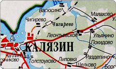 карта Калязинского района - Малахово